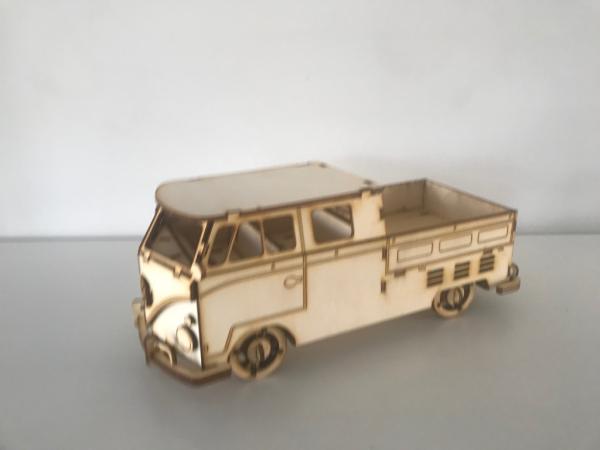 VW T1 DOKA - 3D Lasercut Modell